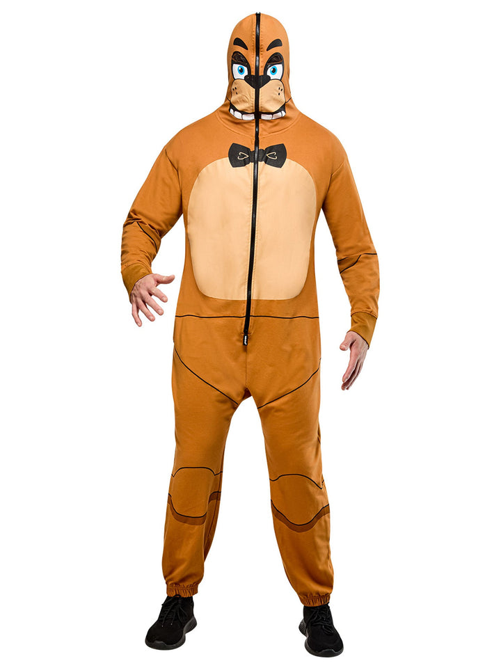 Men's Five Nights At Freddy's Freddy Fazbear Comfy Wear Costume