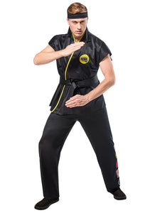 Men's Karate Kid Classic Cobra Kai Johnny Lawrence Costume (PRE-ORDER)