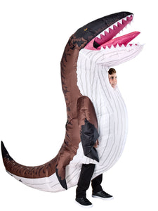 Kids'  Jurassic World Rebirth Mosasaurus Inflatable Costume