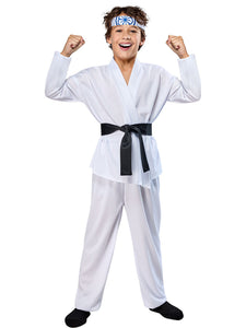 Boys' Karate Kid Classic Miyagi-Do Dojo Daniel Larusso Costume (PRE-ORDER)