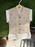Beige Box 3 Piece Eastern Dress  (6-36M)