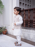 Beige Box 3 Piece Eastern Dress  (6-36M)