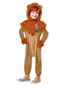 Kids' Wizard Of Oz Cowardly Lion Costume - Deluxe
