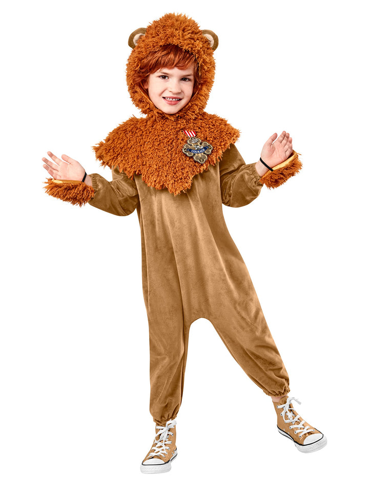Kids' Wizard Of Oz Cowardly Lion Costume - Deluxe