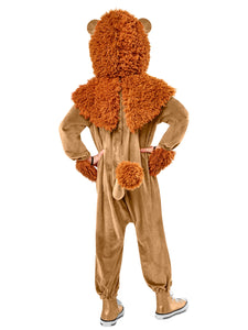 Kids' Wizard Of Oz Cowardly Lion Costume - Deluxe